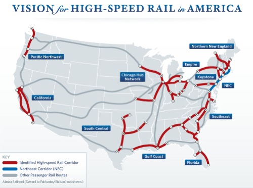 Vysokorychlostní železnice pro USA