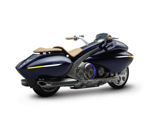 Yamaha - koncept hybridní motorky Gen Ryu