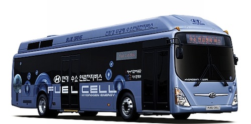 Hyundai autobus na vodíkové palivové články