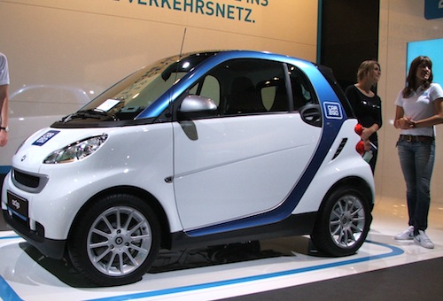 Smart Electric Drive na autosalonu ve Frankfurtu 2009