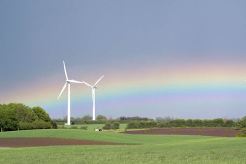 klimatická konference v Kodani - Dánsko - větrné elektrárny