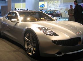 Fisker Karma v Detroitu