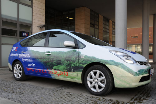 Toyota Prius v barvách PRE