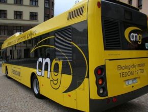 Autobus na zemní plyn - CNG
