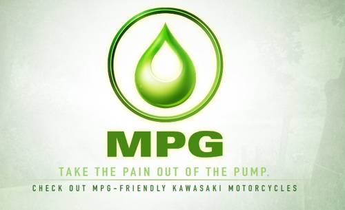 MPG - Kawasaki motocykly a snižování spotřeby