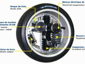 Elektromobily - Michelin Active Wheel