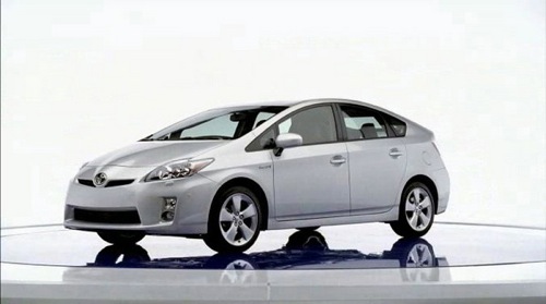 hybrid Toyota Prius model 2010 na Detroitském autosalonu