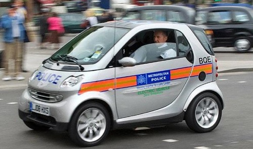 smart fortwo ed - londýnská policie