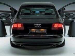 audiosystém Bang & Olufsen v luxusním Audi A8