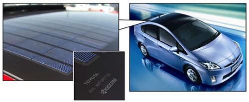 solární střecha pro novou Toyotu Prius