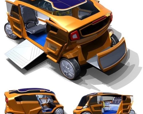 taxi budoucnosti pro Austrálii 2020 - elektromobil