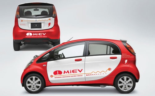 Mitsubishi elektromobil i MiEV - produkční verze