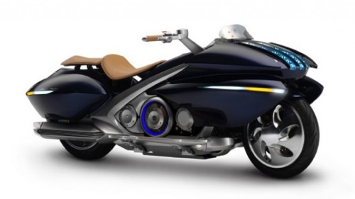 Yamaha - koncept hybridní motorky Gen Ryu