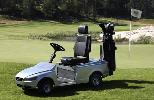 Volvo golfový vozík