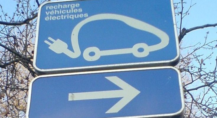 značka dobíjení elektromobilů ve Francii