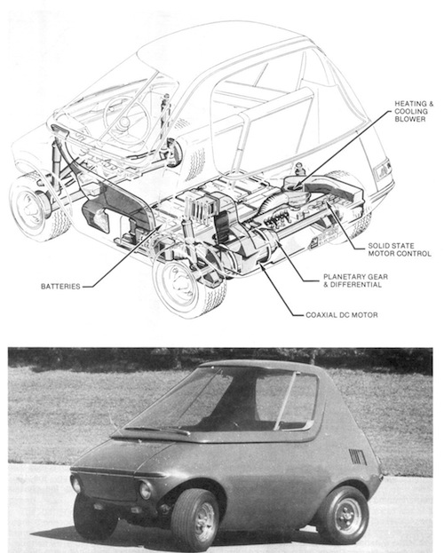 Historie hybridních aut - General Motors GM 512 hybrid
