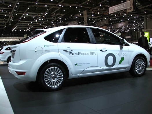 Autosalon Ženeva 2010 - Ford Focus Electric