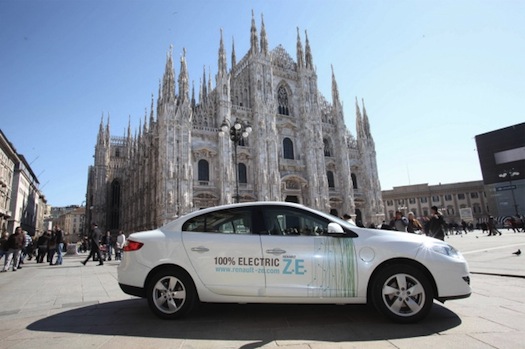 elektromobily - Renault-Nissan Lombardie