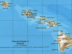 Havaj mapa