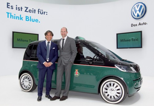 Hybrid.cz obrázky elektromobil Volkswagen Milano Taxi