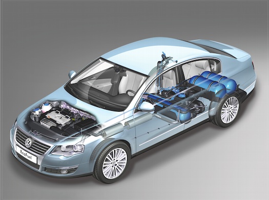 Hybrid.cz obrázky auta na plyn Volkswagen TSI EcoFuel