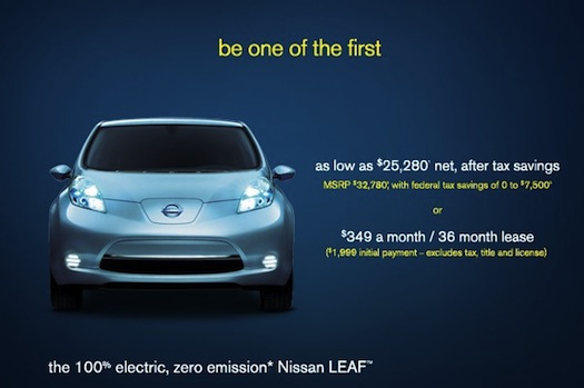 Hybrid.cz obrázky elektromobily Nissan Leaf předobjednávky rezervace