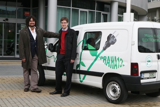 elektromobily - Tomáš Studeník - TILI elektromobil Peugeot Partner Electric