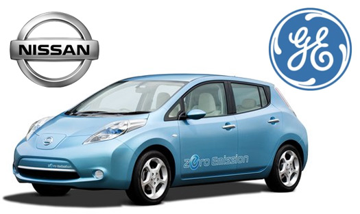 Nissan elektromobily General Electric - Leaf