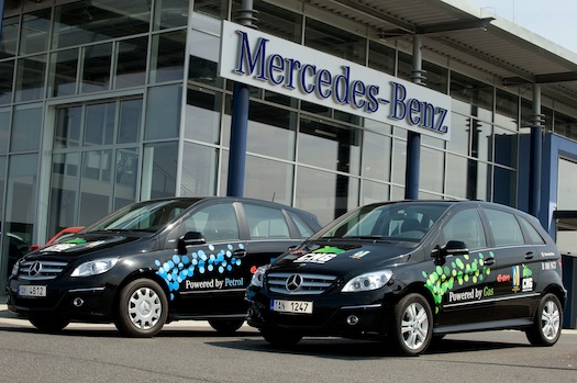 auta na plyn - CNG Eco Summer Tour - Mercedes-Benz