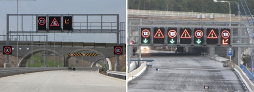 Česká republika - Pražský okruh - inteligentní dálnice