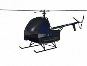 letecká doprava - elektrický vrtulník Sikorsky Firefly