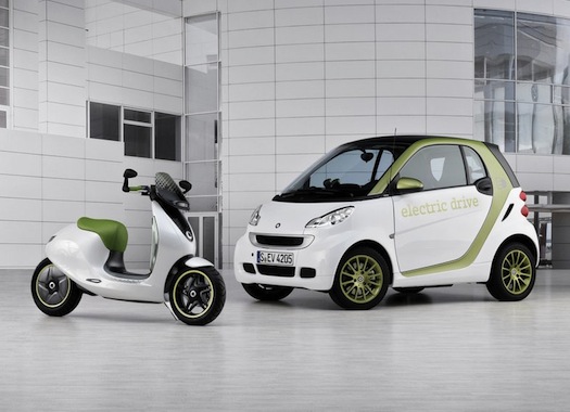 elektrické skútry Smart eScooter