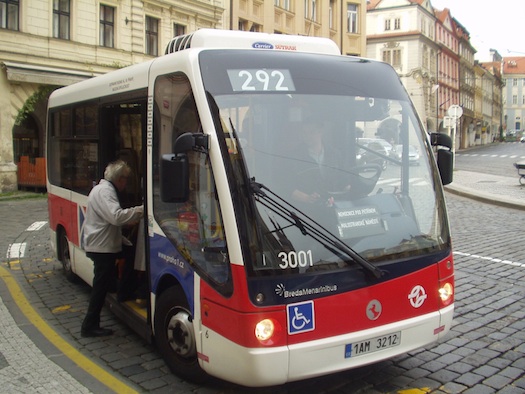 elektromobily - Praha - elektrický minibus