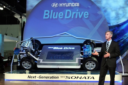 hybridní auta - Hyundai Sonata Hybrid - Hybrid Blue Drive