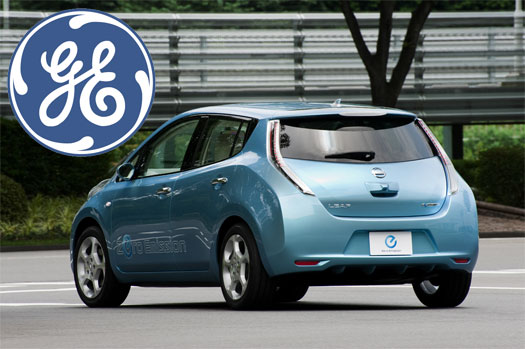 elektromobily - Nissan Leaf GE
