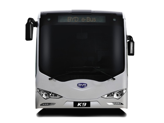 autobusy elektrické BYD K9