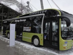 autobusy MAN Siemens hybridní pohon Elfa