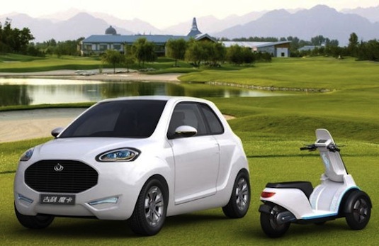 elektromobily Geely McCar