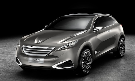 Autosalon Šanghaj: Peugeot představuje hybrid SXC