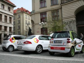 Praha elektromobilní elektromobily