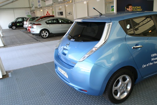test elektromobilů autosalon Ženeva