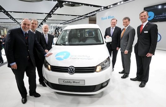 auto dodávka elektrická Volkswagen e-Caddy Hannover