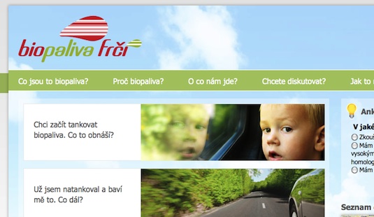 Biopaliva frčí