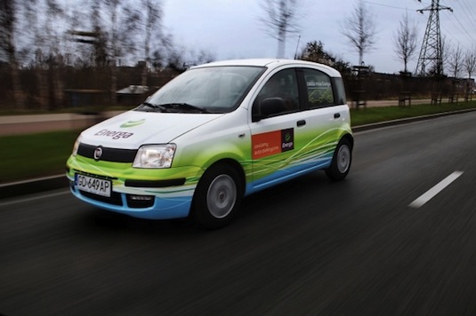 elektromobil přestavba Fiat Panda