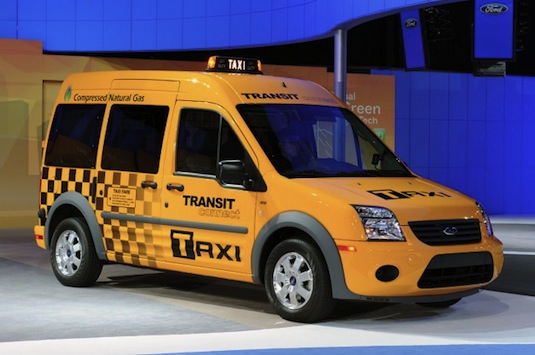 auto Ford Transit Connect auto na plyn CNG