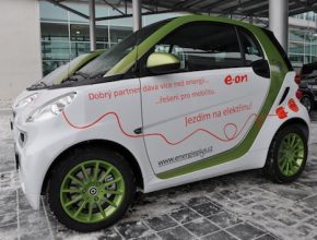 elektromobil smart ed hošek motor Brno