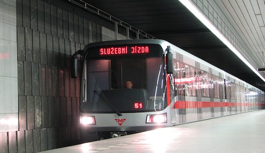 vozy metra DPP Siemens Praha