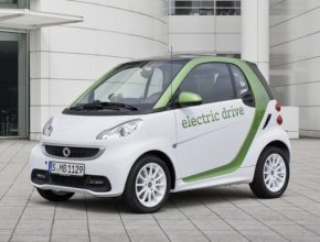 auto elektromobil smart ed fortwo