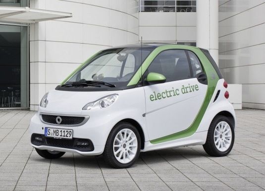 auto elektromobil smart ed fortwo