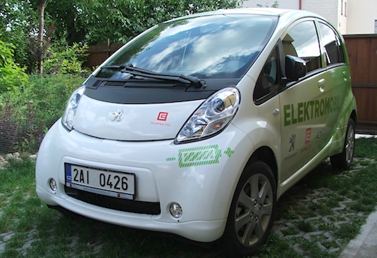 auto test elektromobilu Peugeot iOn